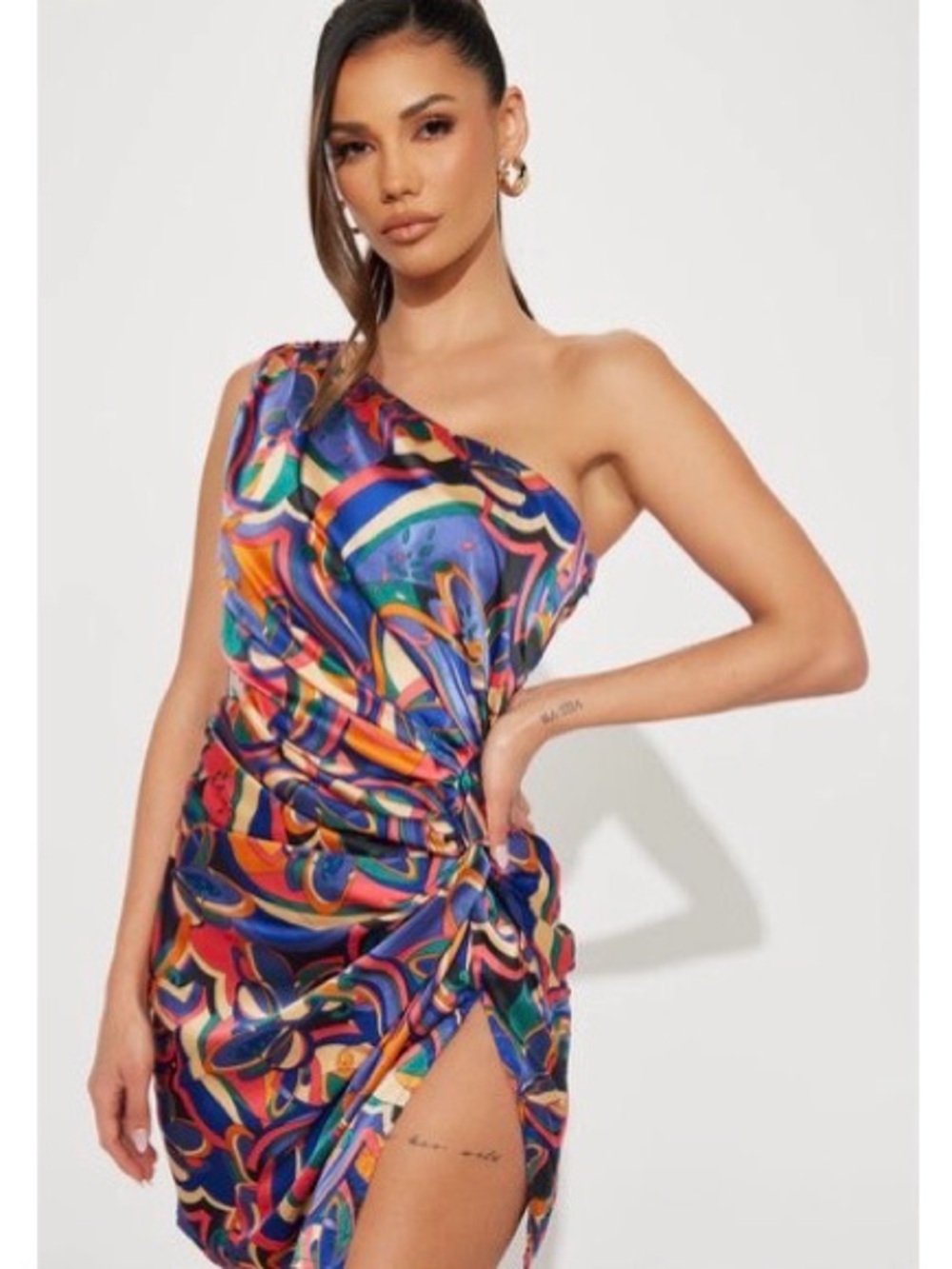 By Design Mini Dress - Multi Color